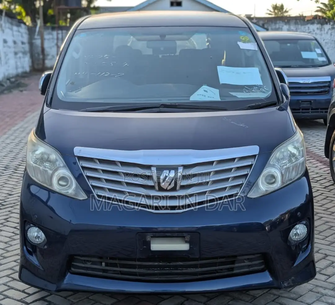 Toyota Alphard 2008 Blue