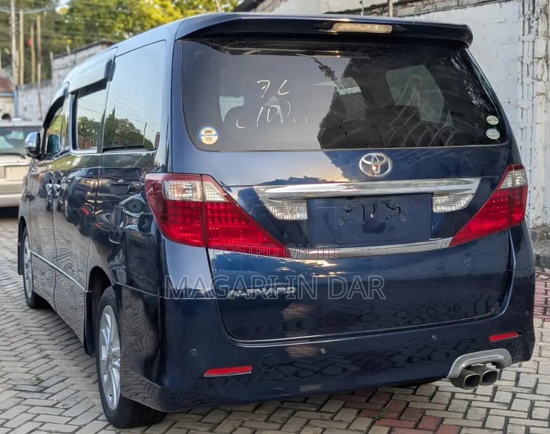 Toyota Alphard 2008 Blue