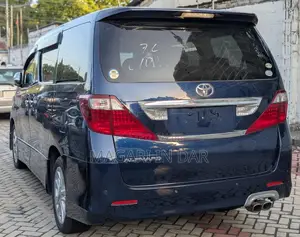 Toyota Alphard 2008 Blue