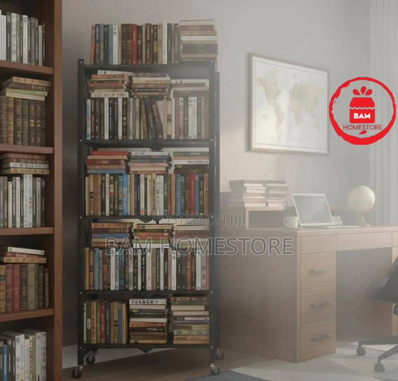 Open Office Organizer / Open Bookshelves/Study Room Organizer