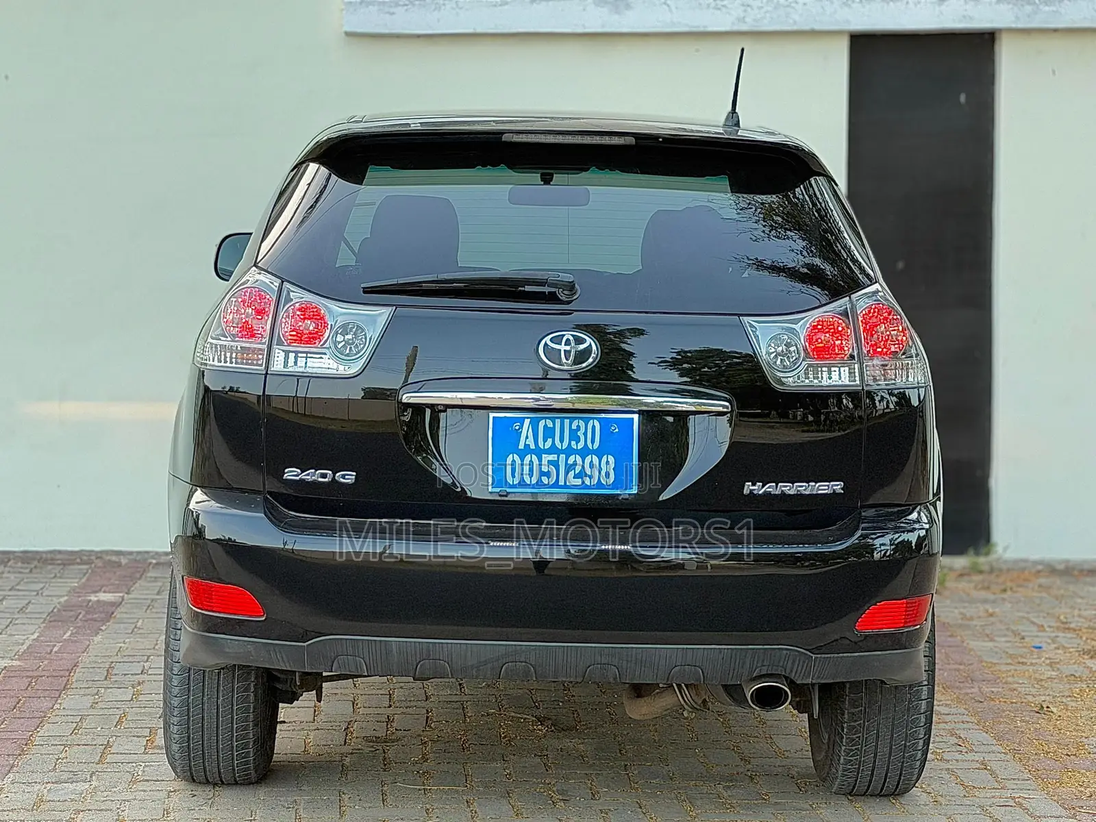 Toyota Harrier 2008 Black