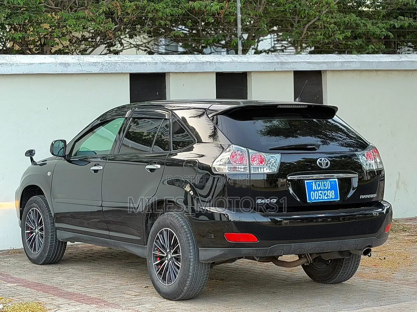 Toyota Harrier 2008 Black