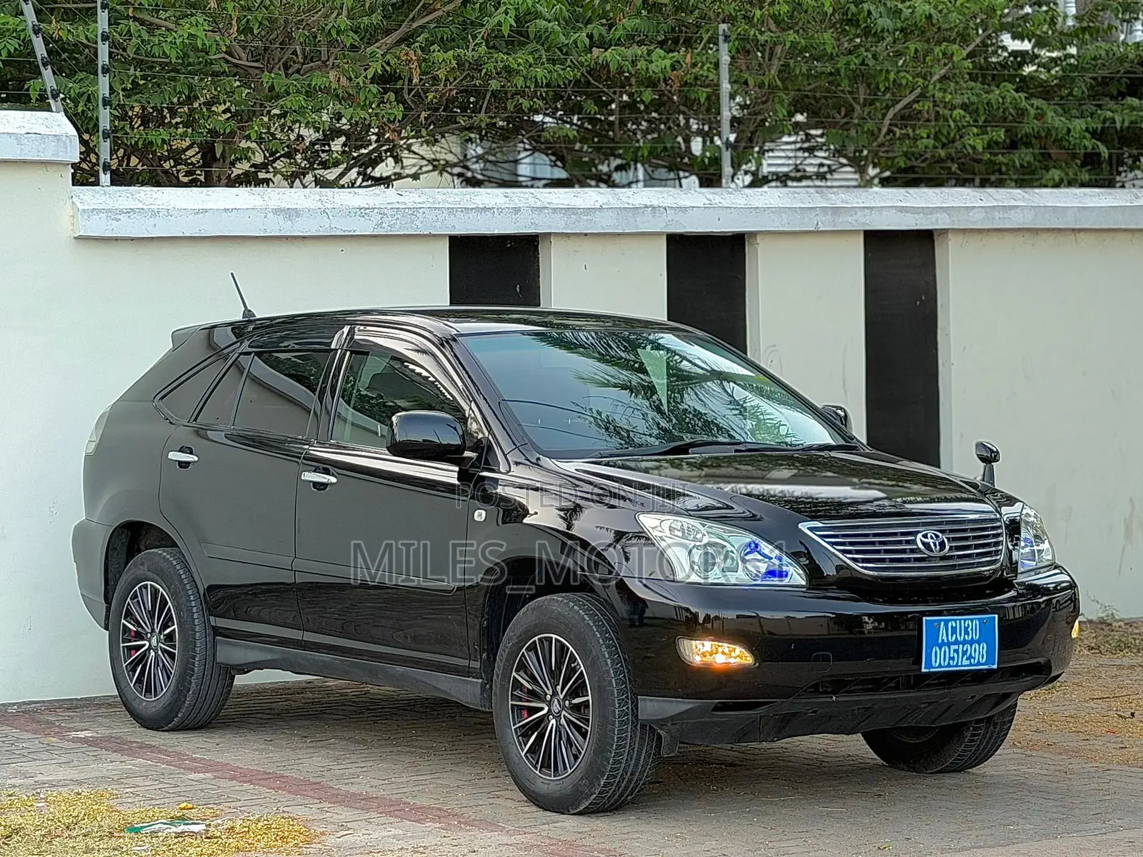 Toyota Harrier 2008 Black