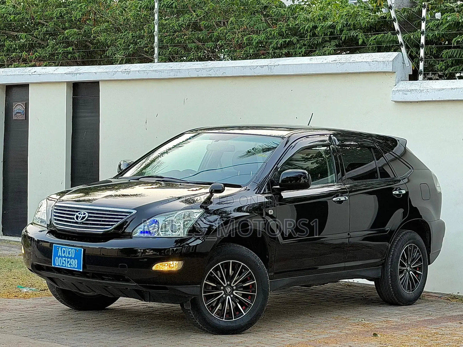 Toyota Harrier 2008 Black