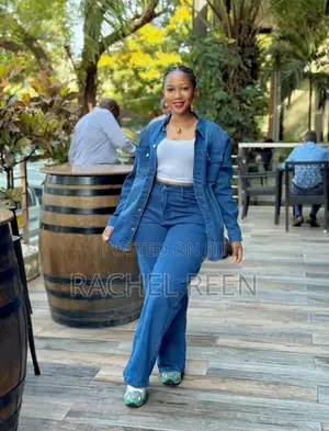 2pc Material Jeans Available