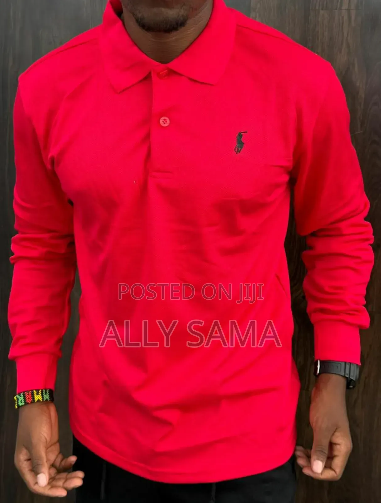 Men's Form6 Longsleev Material Cotton Brand Polo