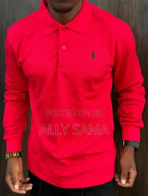 Men's Form6 Longsleev Material Cotton Brand Polo