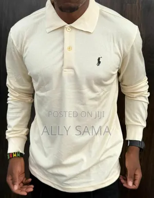 Men's Form6 Longsleev Material Cotton Brand Polo