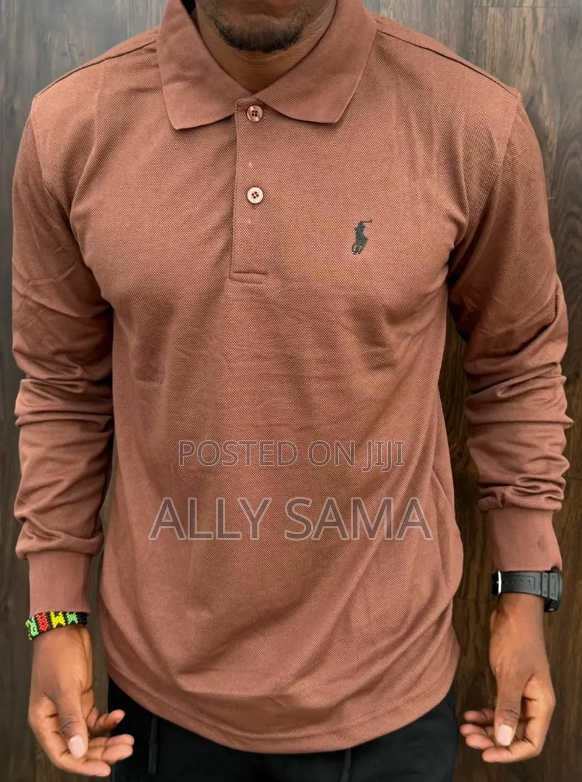 Men's Form6 Longsleev Material Cotton Brand Polo