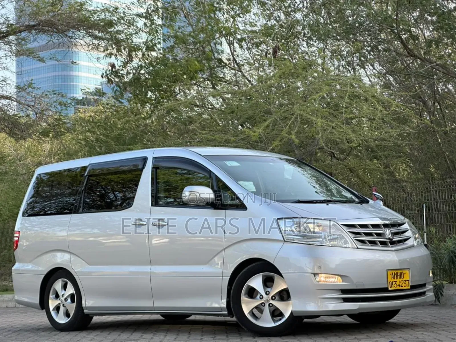 Toyota Alphard 2007 Silver