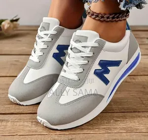 Women's Sneakers White Brand M Material Leather