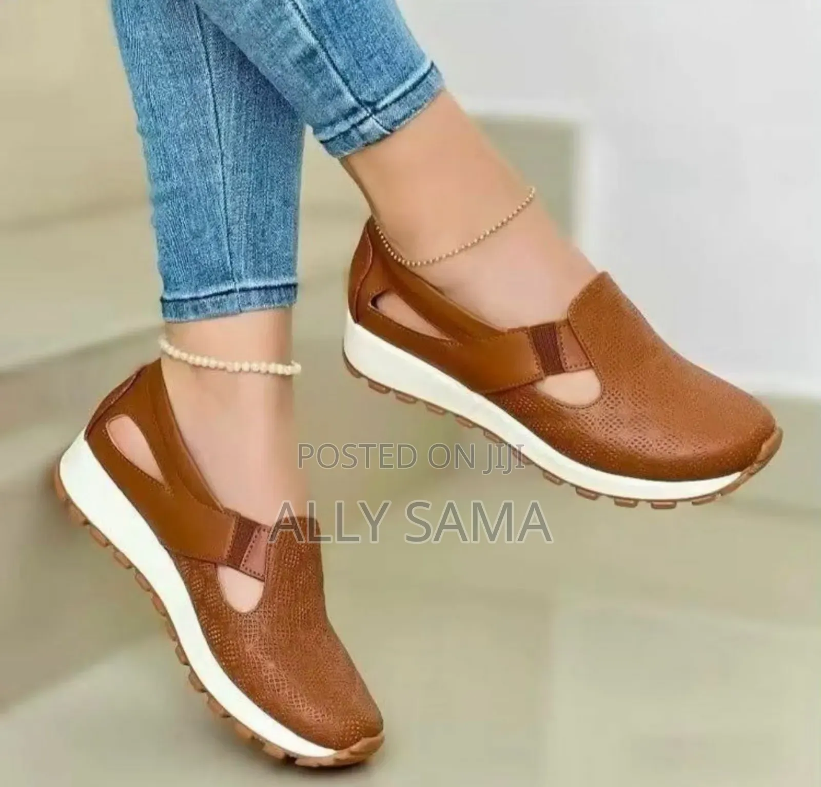 Women's Shoes Fashion Material Leather