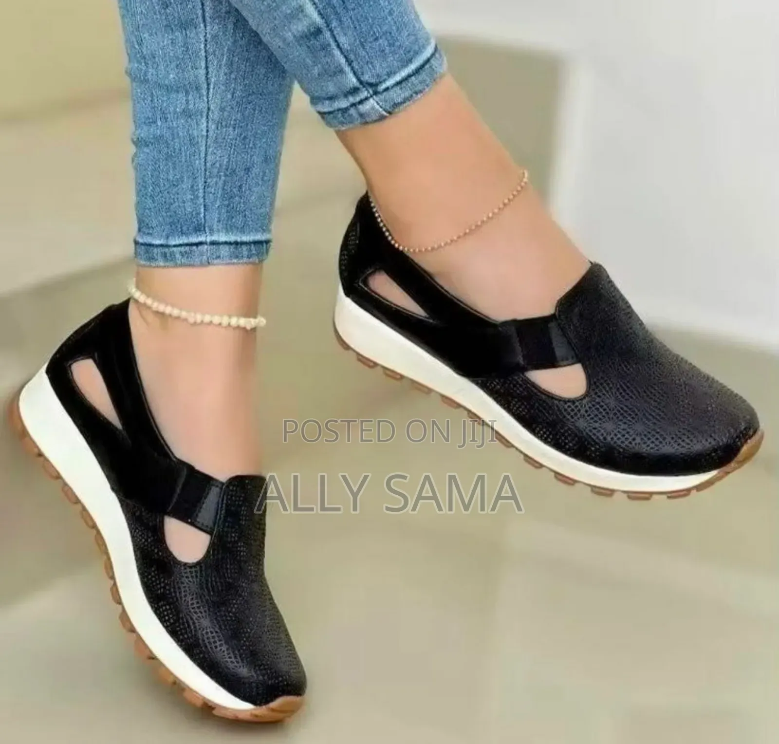 Women's Shoes Fashion Material Leather