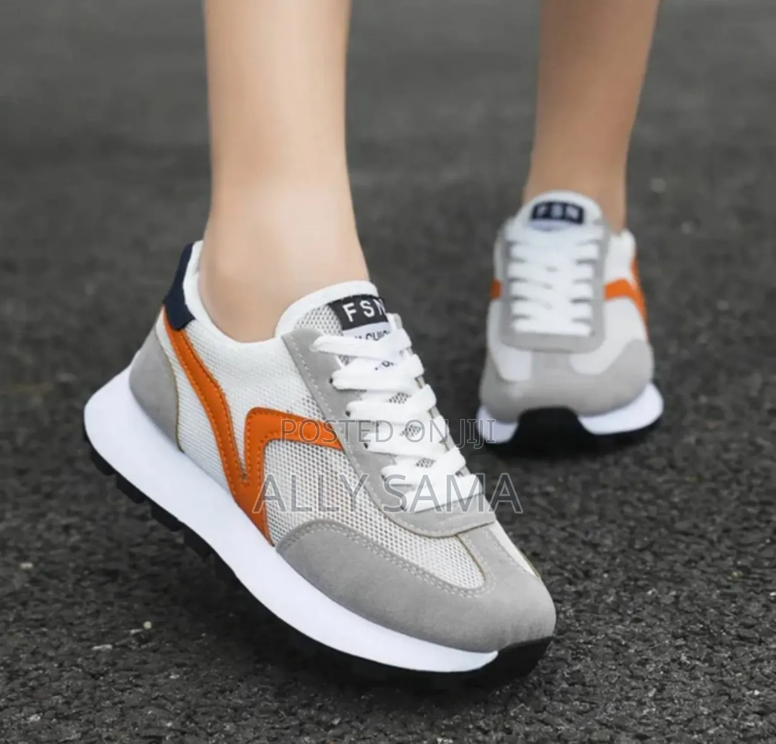 Women's Sneakers Fashion Material Leather Canvas