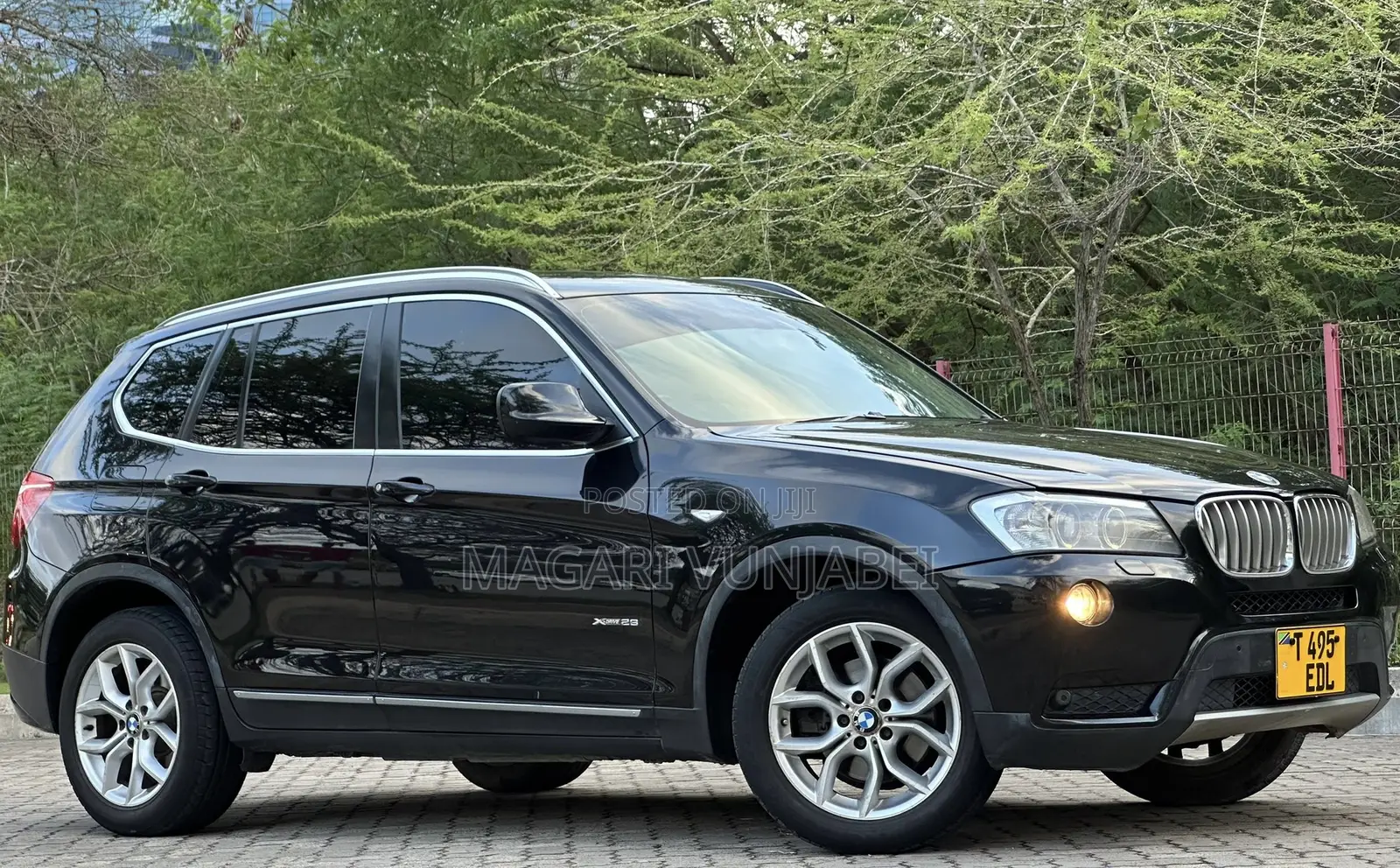 BMW X3 2012 Matt Black