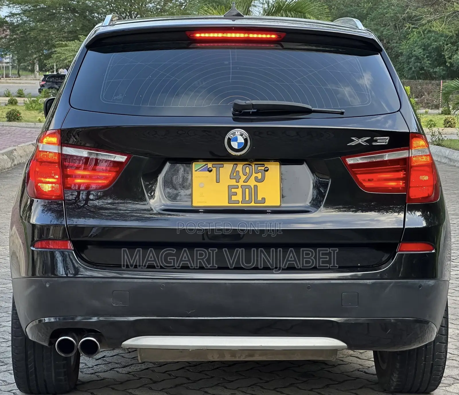 BMW X3 2012 Matt Black