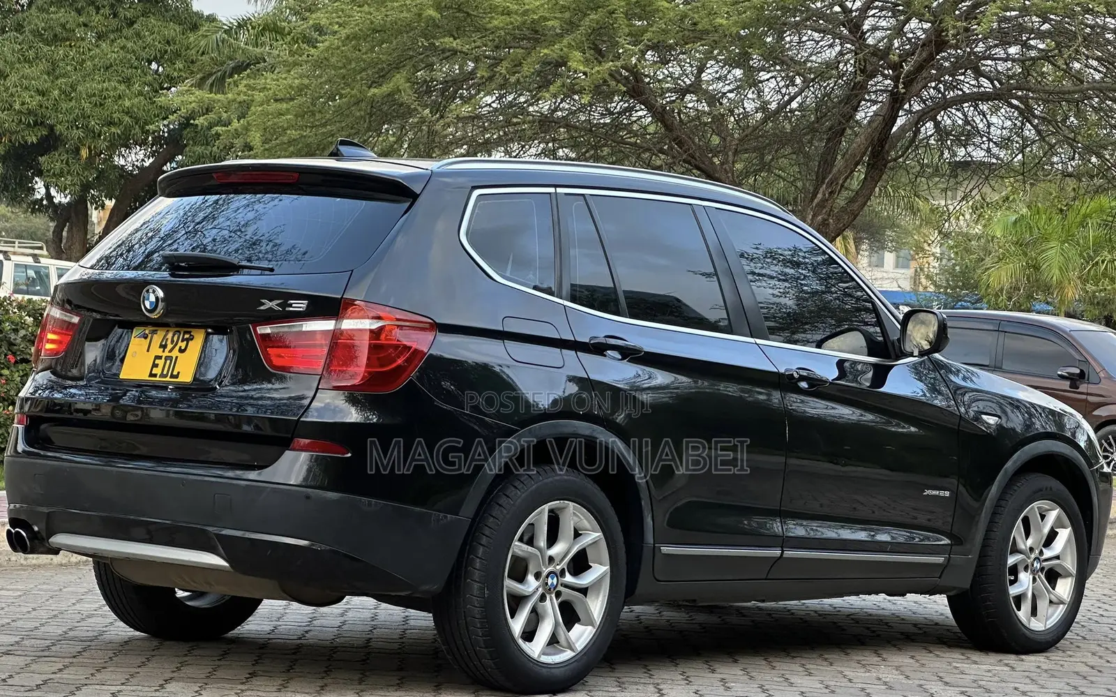 BMW X3 2012 Matt Black