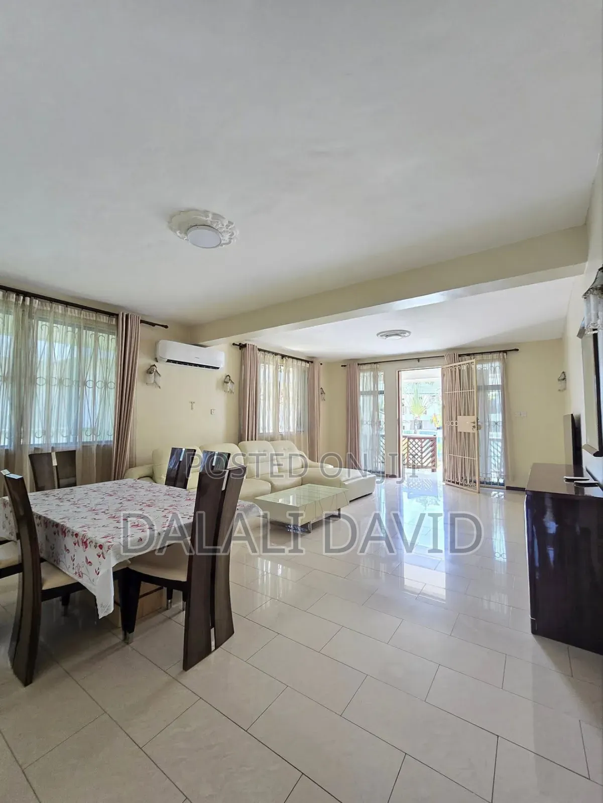 Furnished 3bdrm Villa in Oysterbay for rent