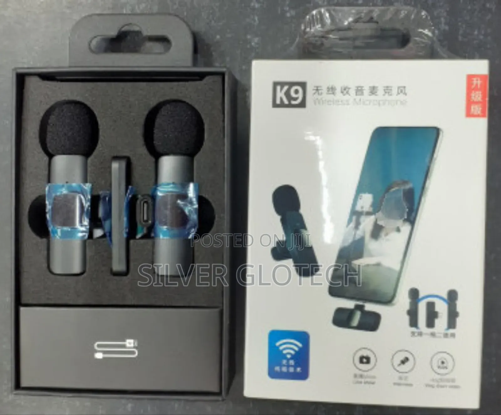 Double Microphone for Content Creator