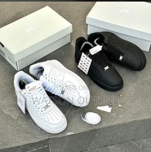 Men's and Women's Leather Shoes Brilliantly Nike Airforce Branded