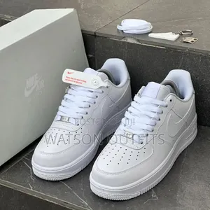 Men's and Women's Leather Shoes Brilliantly Nike Airforce Branded
