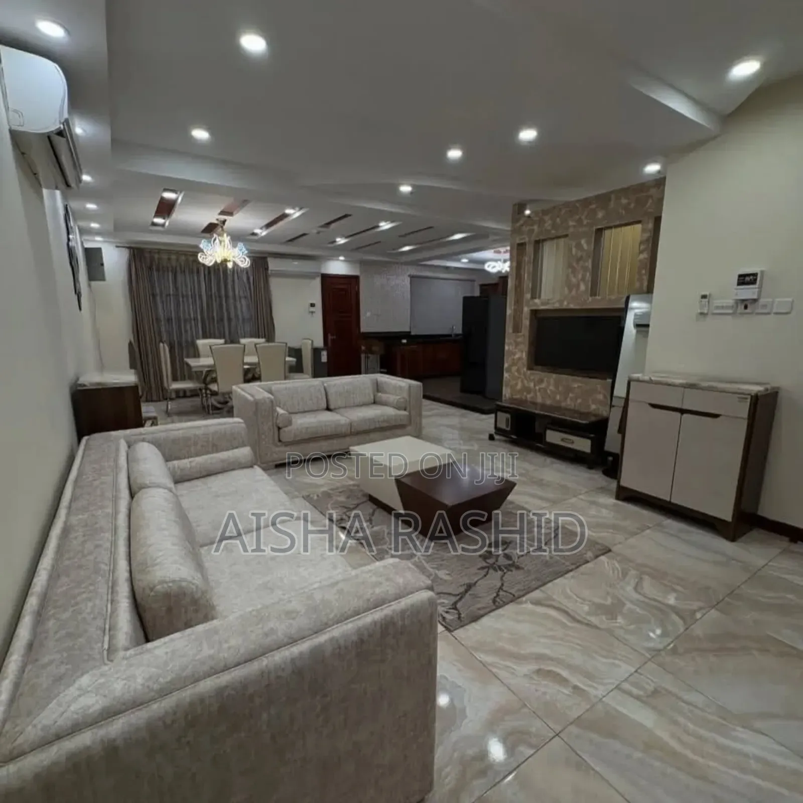 Furnished 3bdrm Apartment in Ada Estate for rent