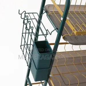 3-Tier Dish Drying Rack Green
