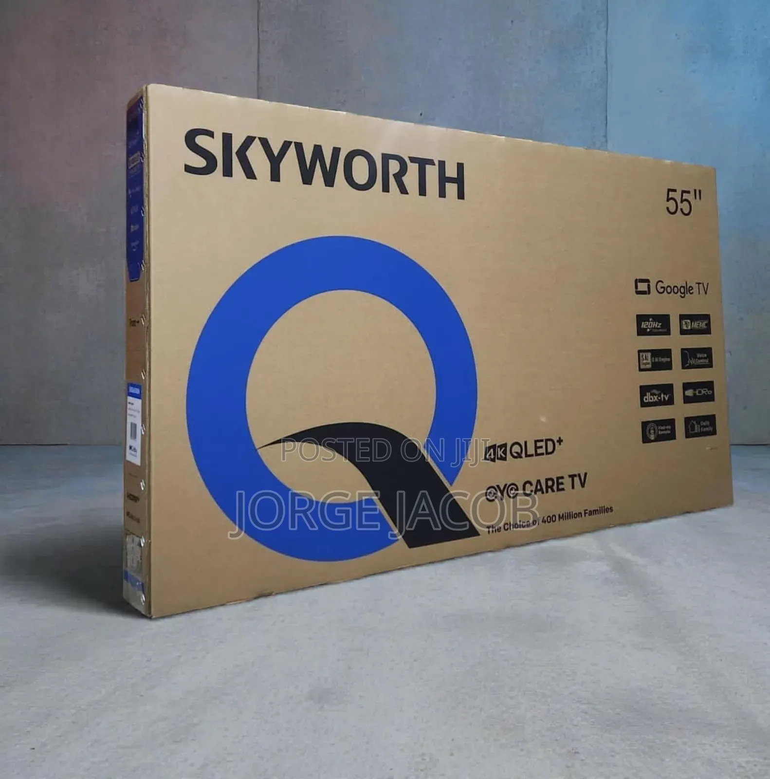 Skyworth 55-Inch Qled+ Google Tv.