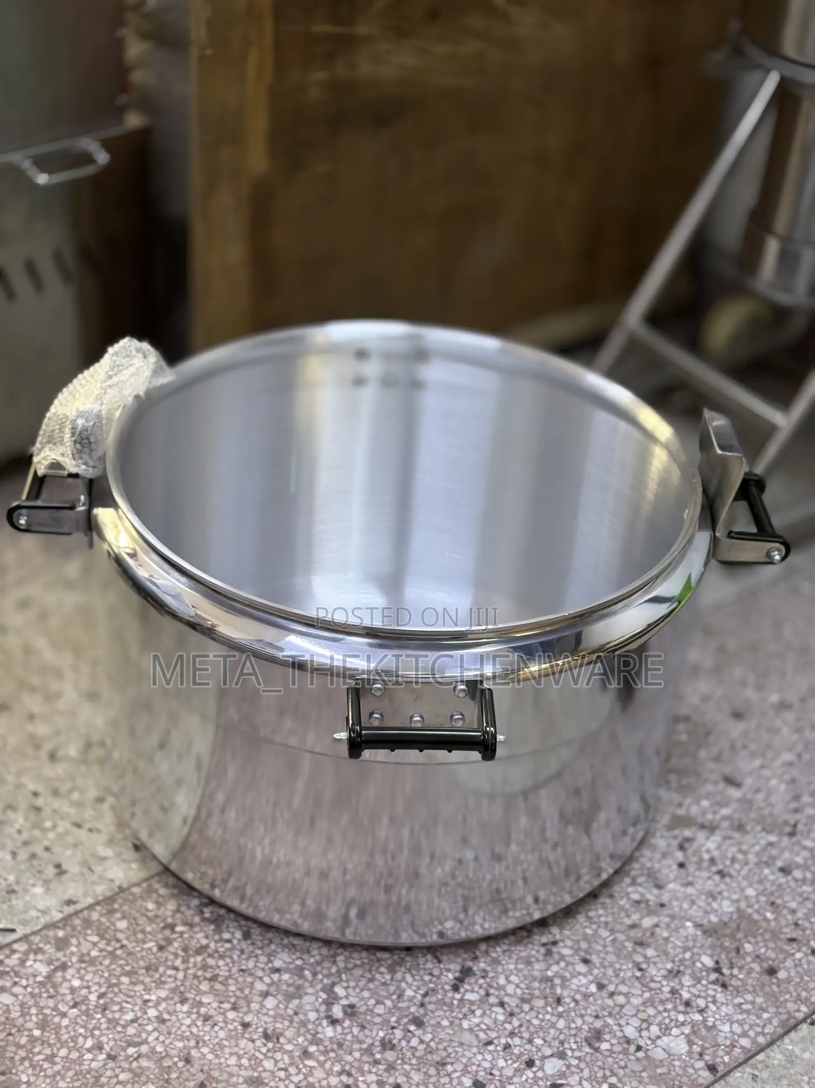Commercial Stainless Steel Manual Pressure Cooker 100l