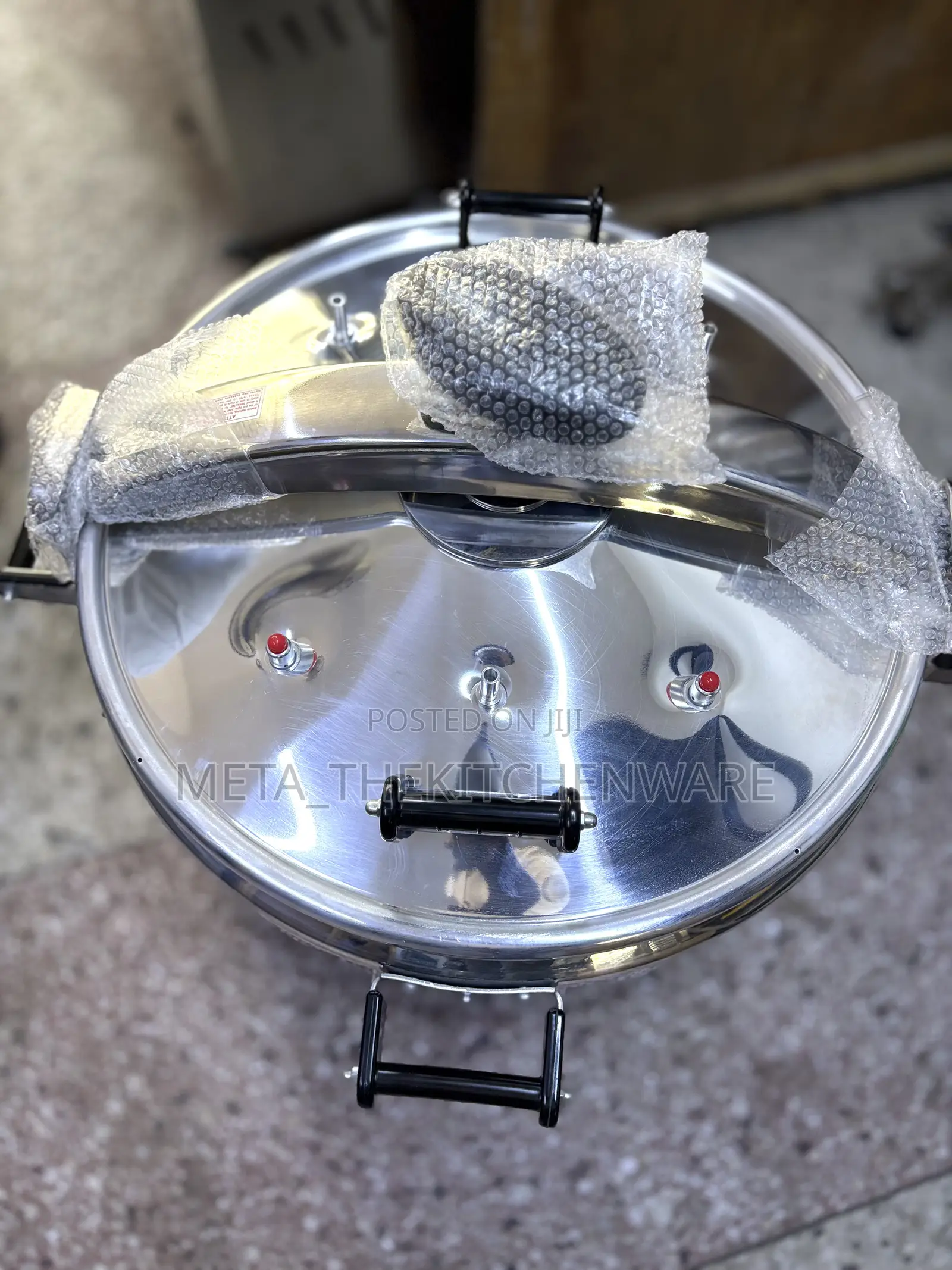 Commercial Stainless Steel Manual Pressure Cooker 100l