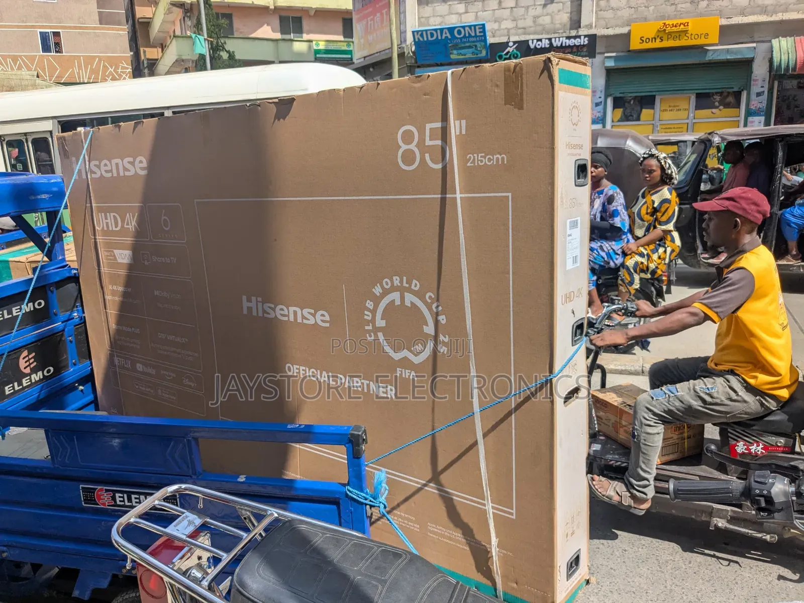Hisense 85′′ Uhd Vidaa Smart Tv