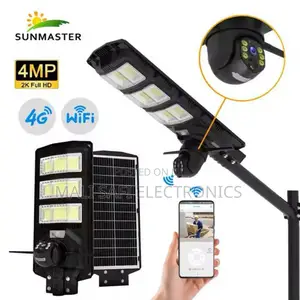 Solar Camera Street Light 450w 4g[Smcard]