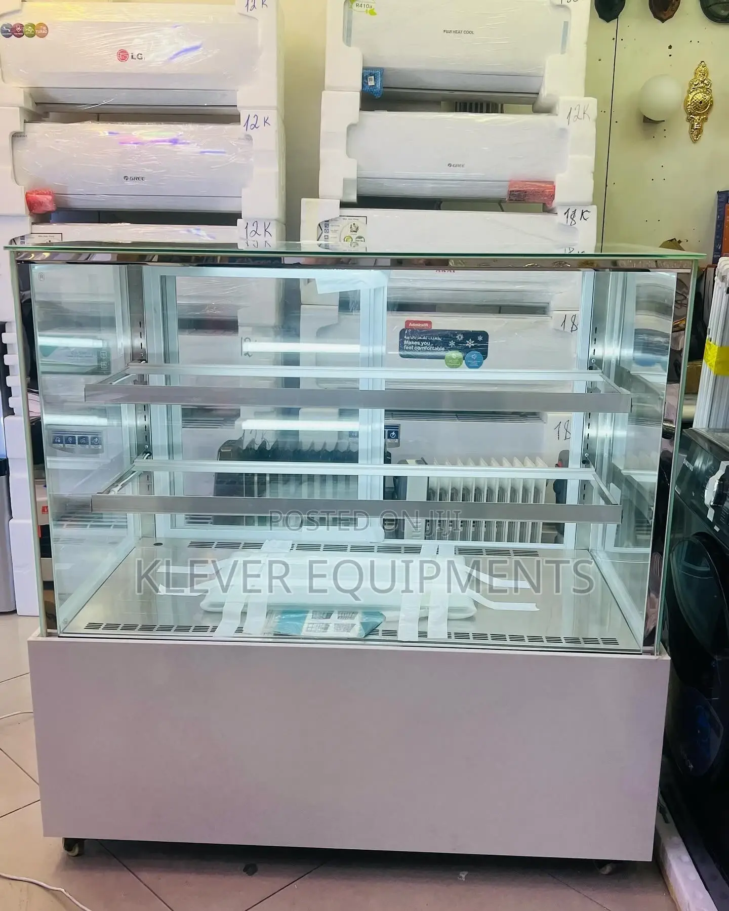 1.5meter Commercial Cake Display Showcase