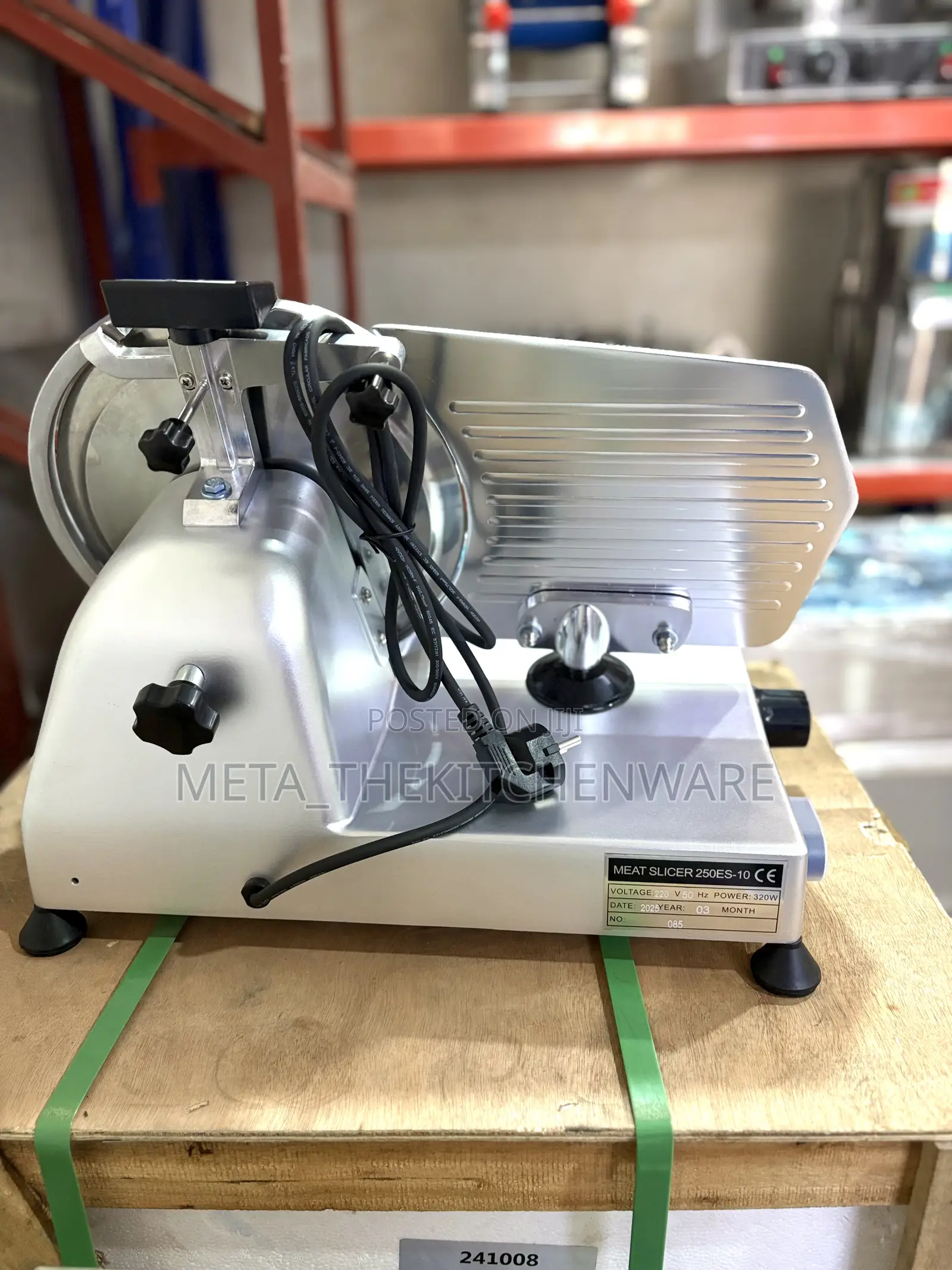 Electric Commercial Meat Slicer 10inch