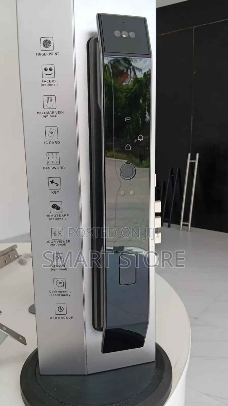 Luxury Smart Door Lock (7-in-1 Unlock) With Face Id | Push-Pull Design