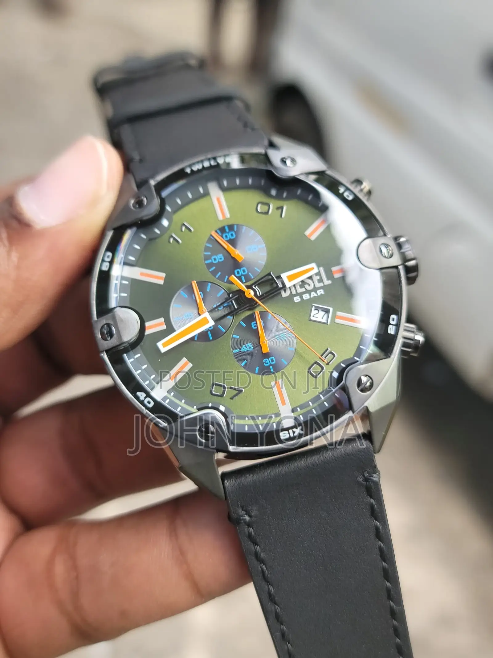 Diesel Spiked Chronograph Quartz Watch (Model Dz4626)