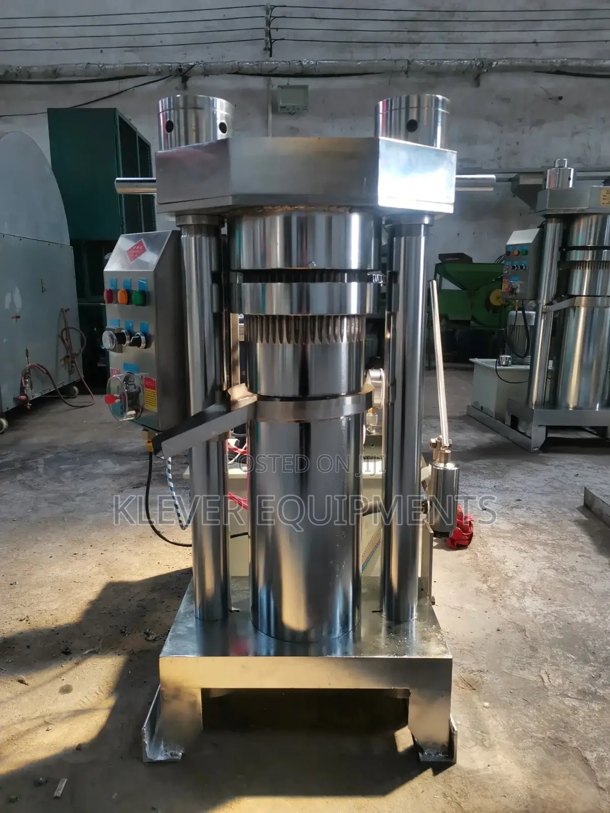 Gd-180 - Commercial 30kg/Hr Hydraulic Oil Press Machine