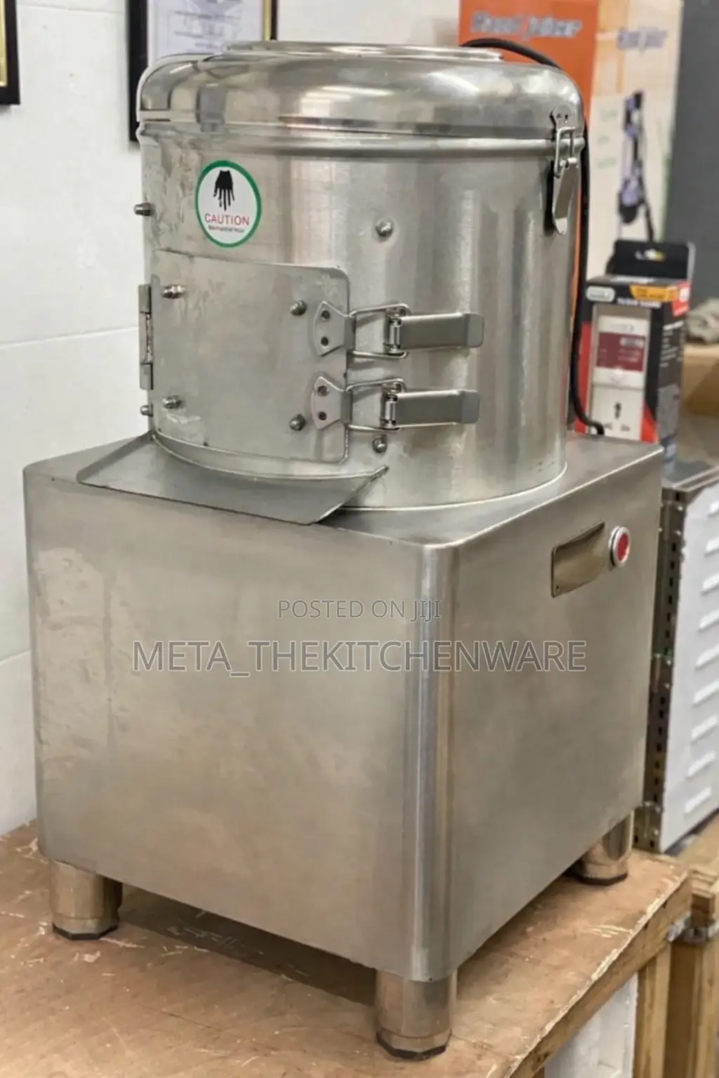 Commercial Electric Potato Peeler 30l