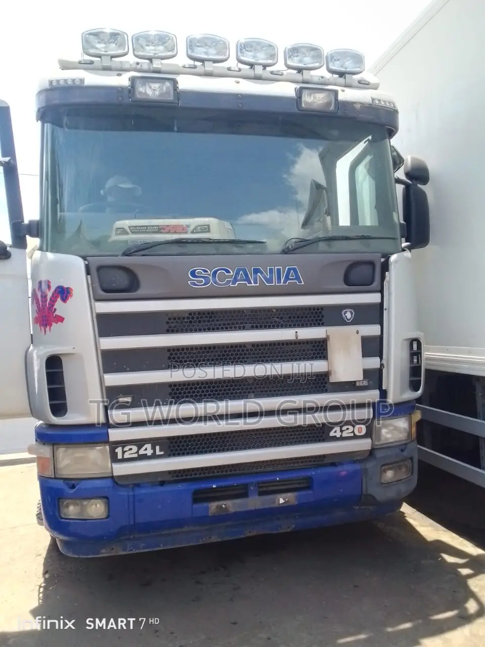 2004 Scania Horse 124 Rear Terious
