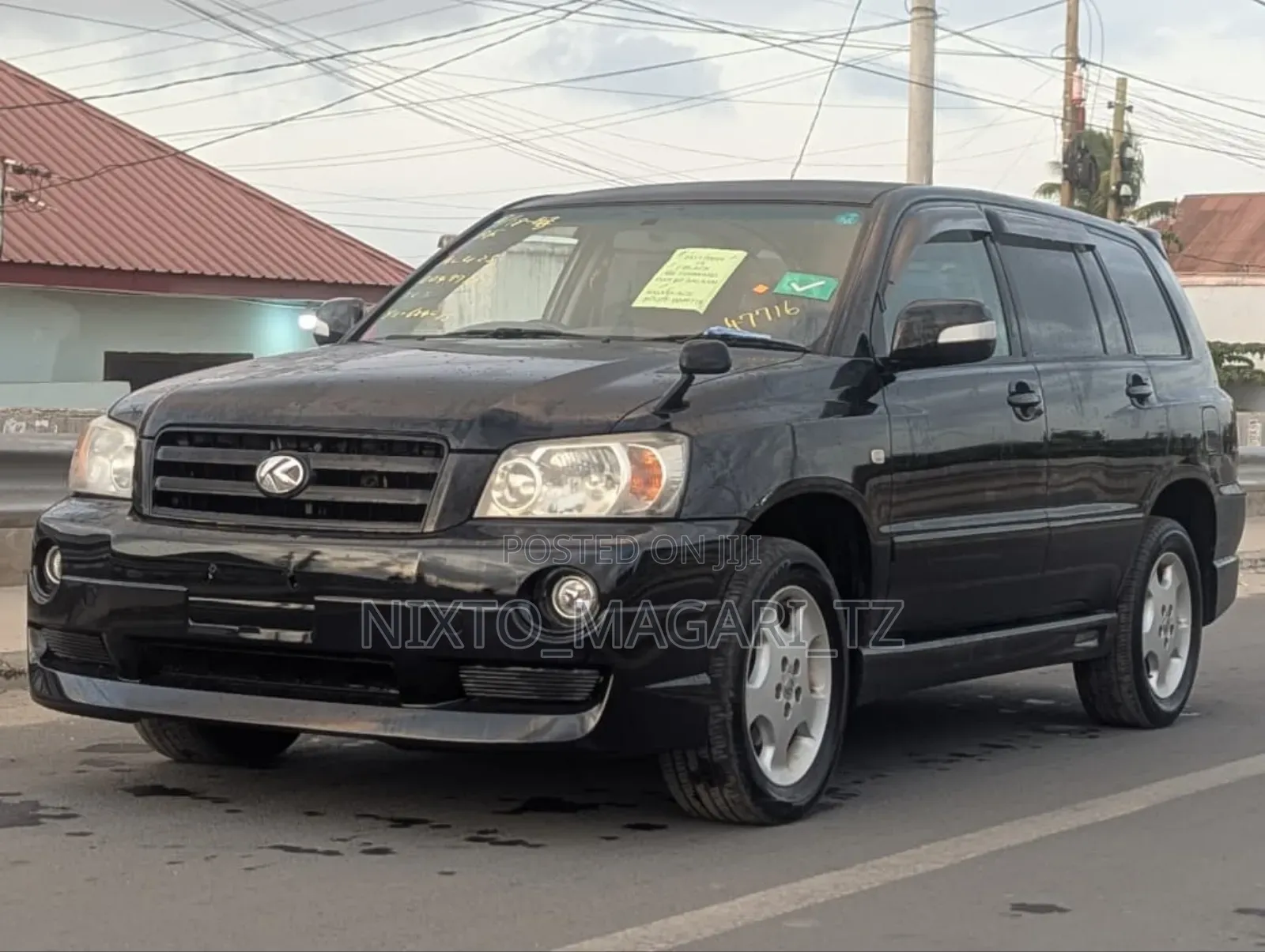 Toyota Kluger 2007 Black