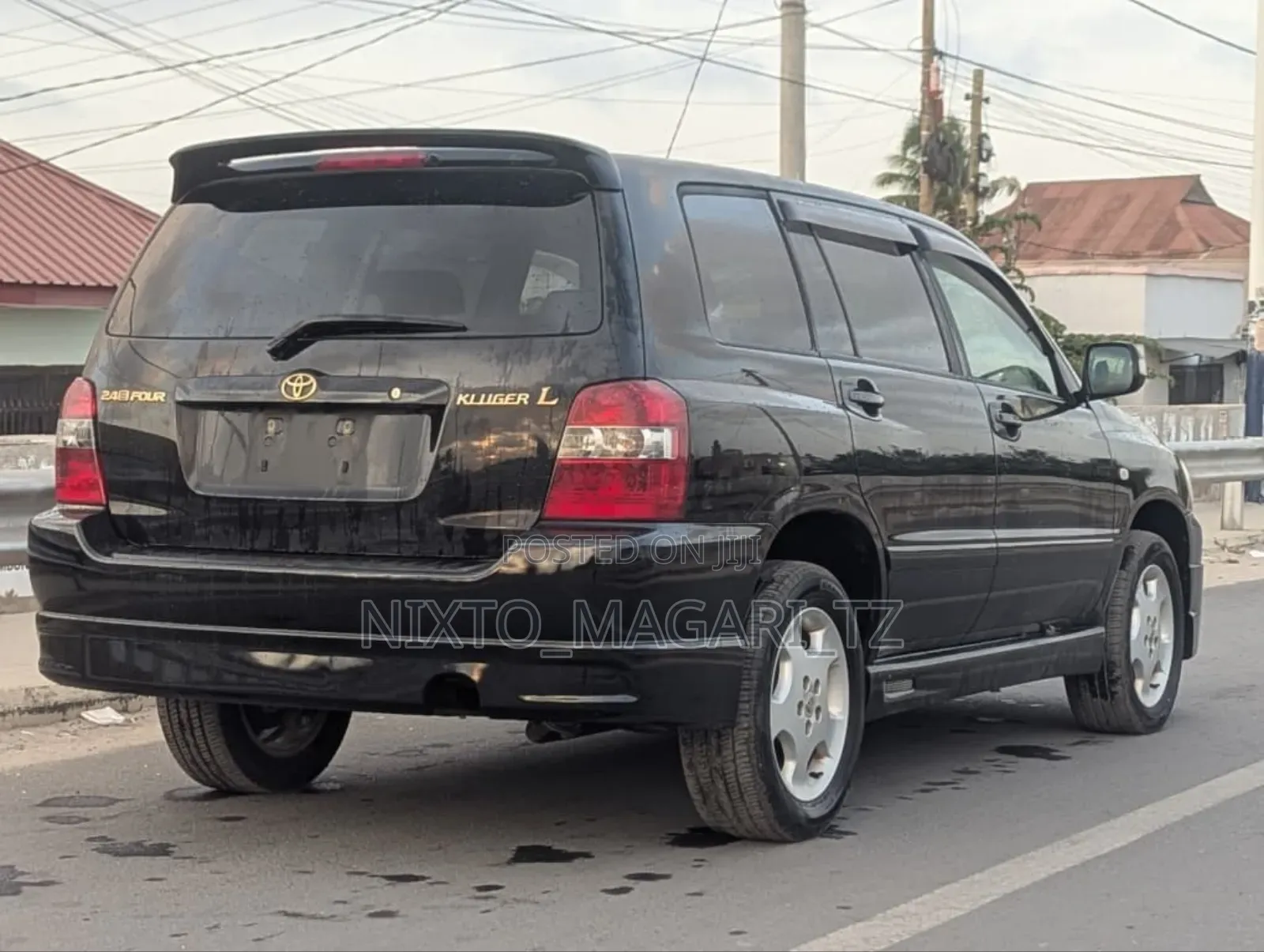 Toyota Kluger 2007 Black
