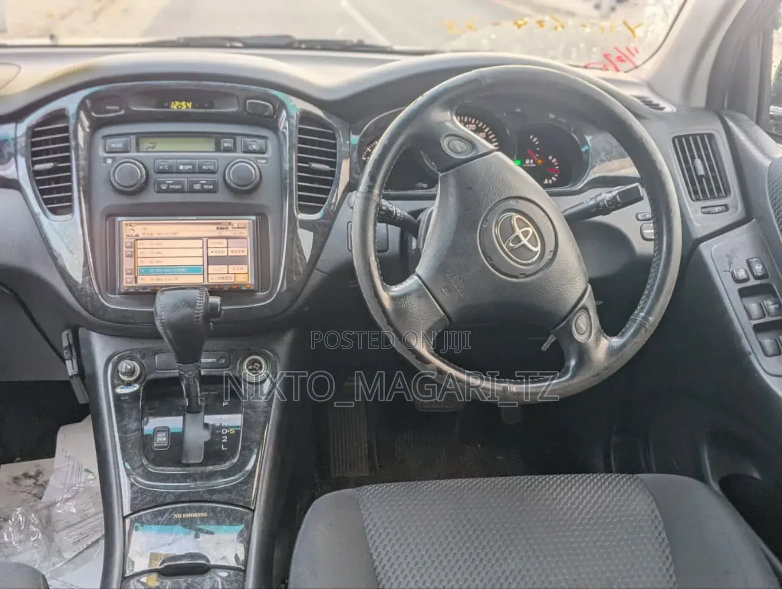 Toyota Kluger 2007 Black