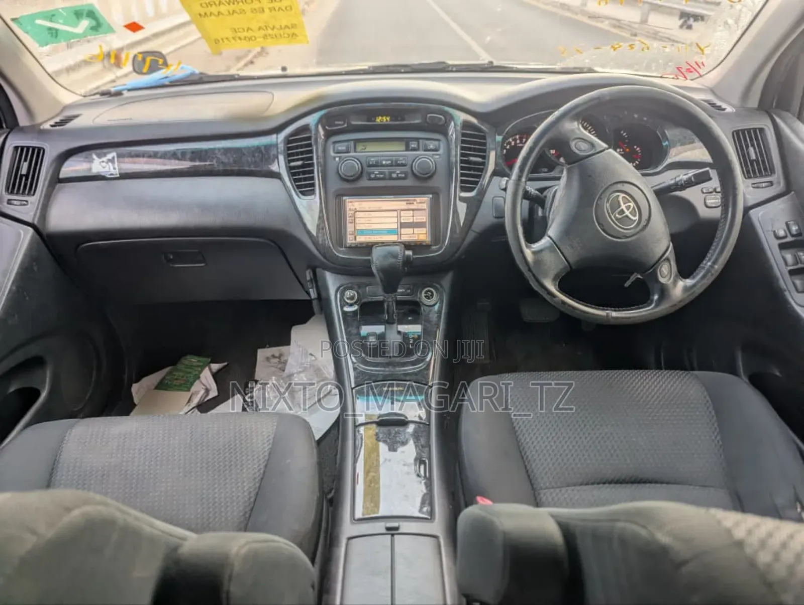 Toyota Kluger 2007 Black
