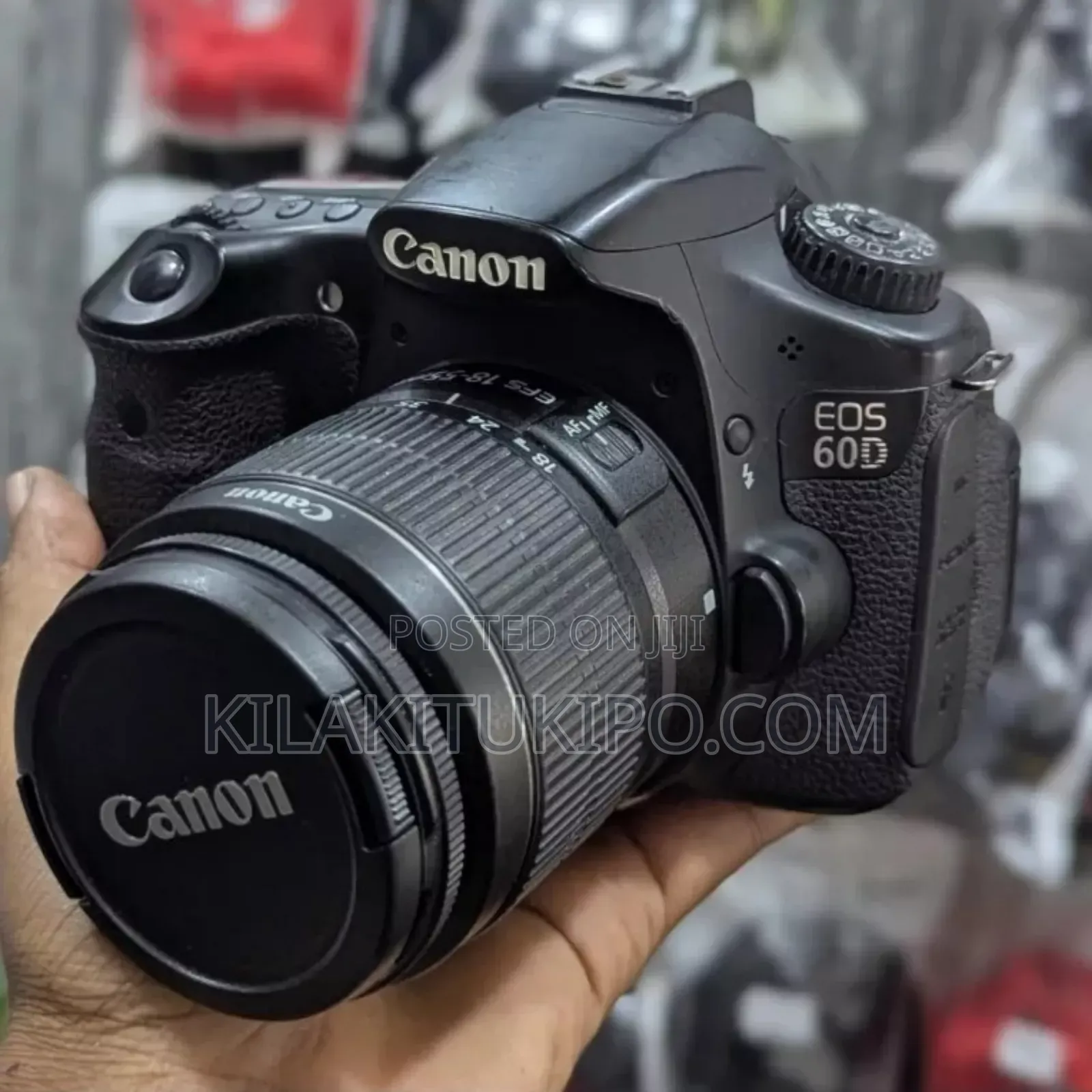 Canon 60d With Lens 18-55mm