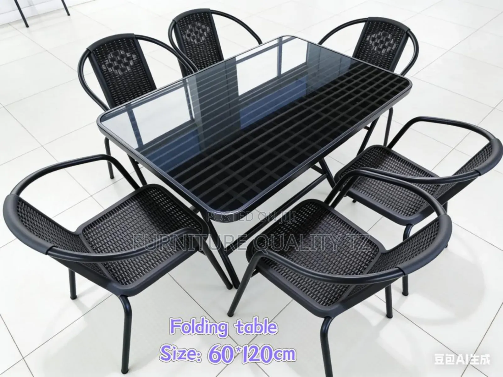 Seti Ya Meza Ya Nje (Balcony/Garden Set)
Sifa Zake Kwa