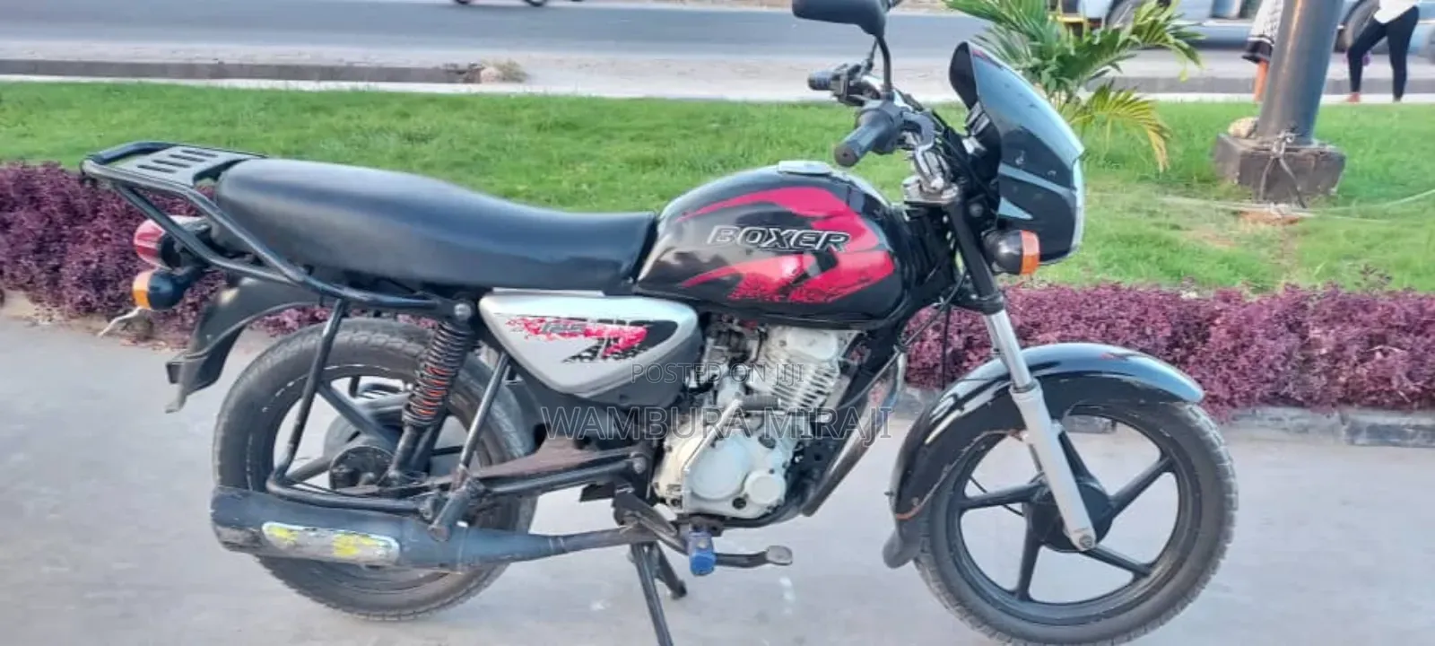 New Bajaj Boxer X125 2025 Black