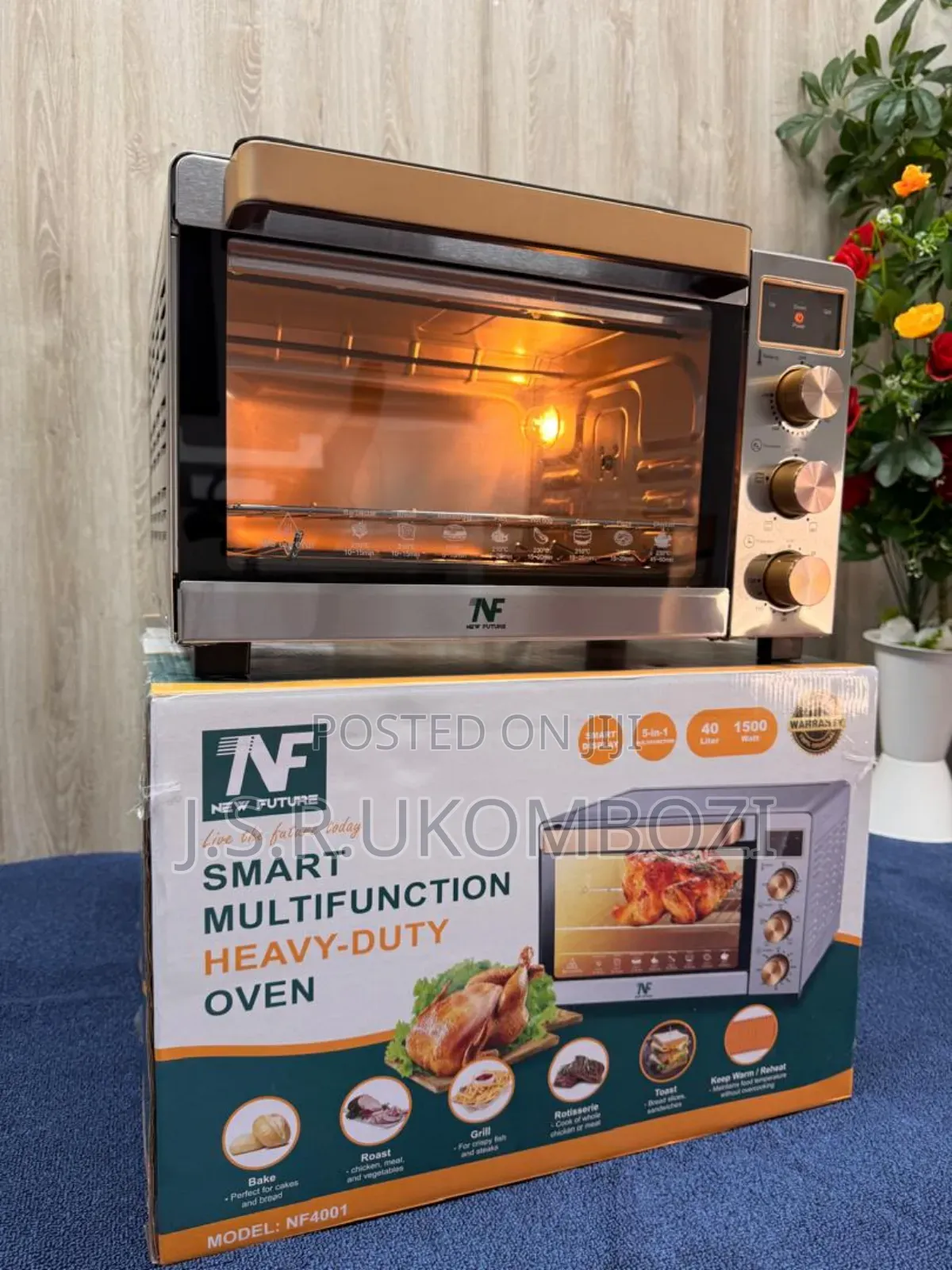 Nf Oven Capacity 40l