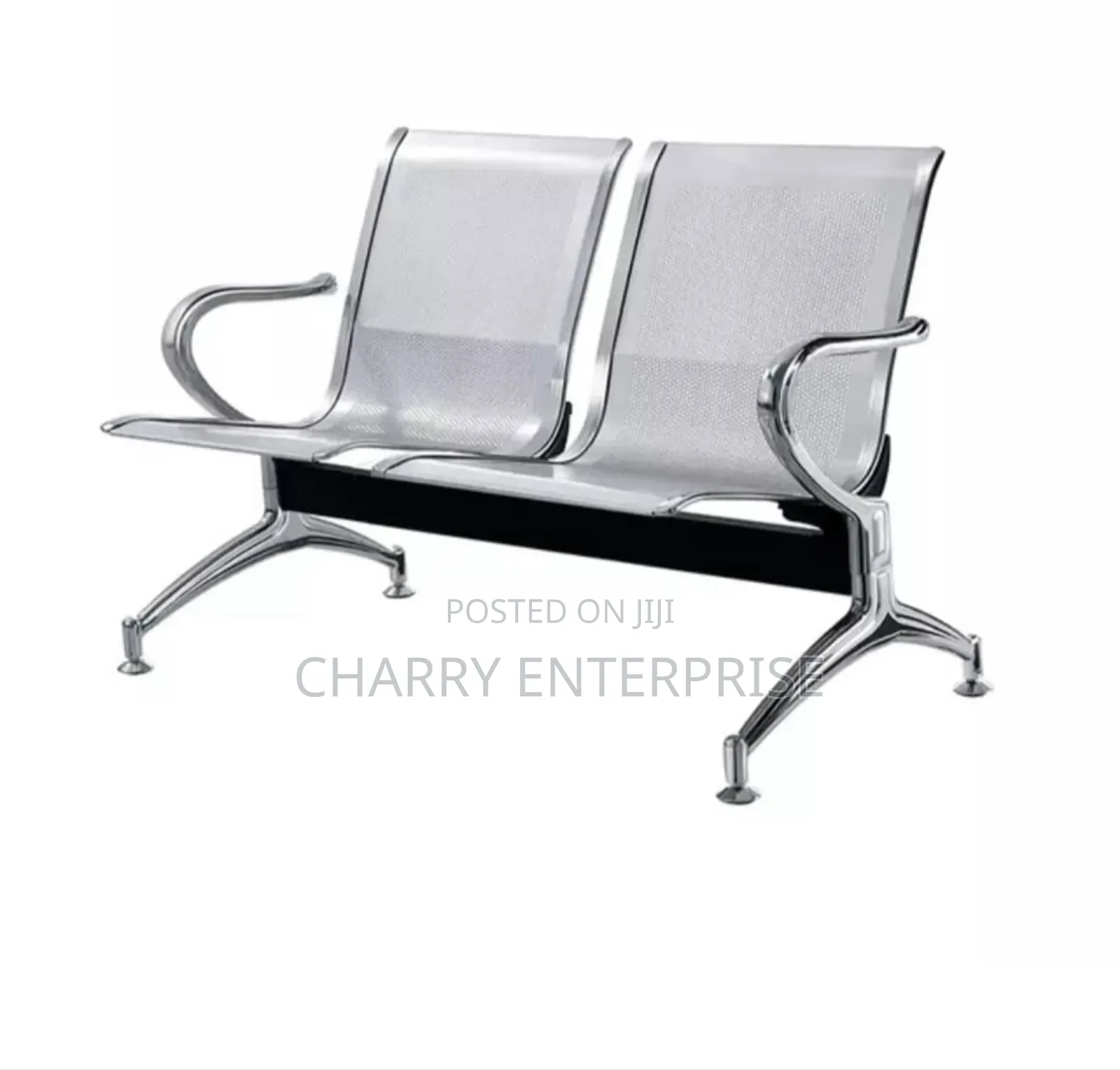 Comfortable and Durable Reception 2 Seater Waiting Bench Chair