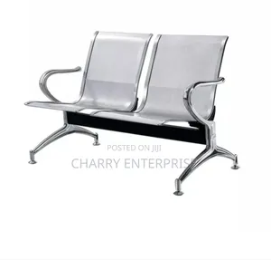 Comfortable and Durable Reception 2 Seater Waiting Bench Chair