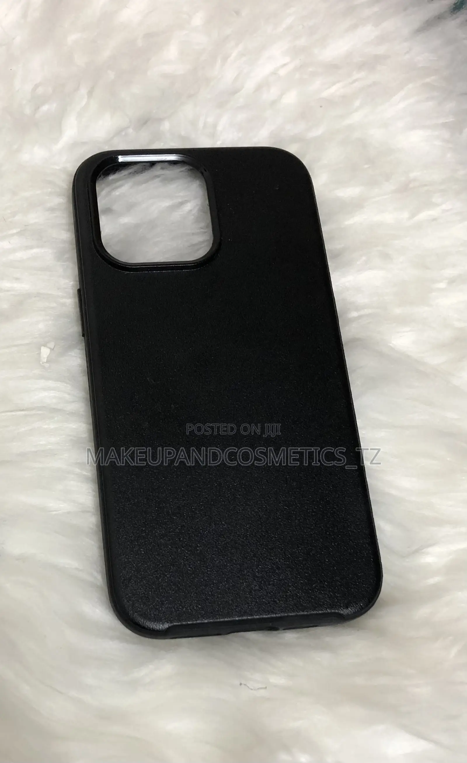 Black Leather Case for an iPhone 15pro Max